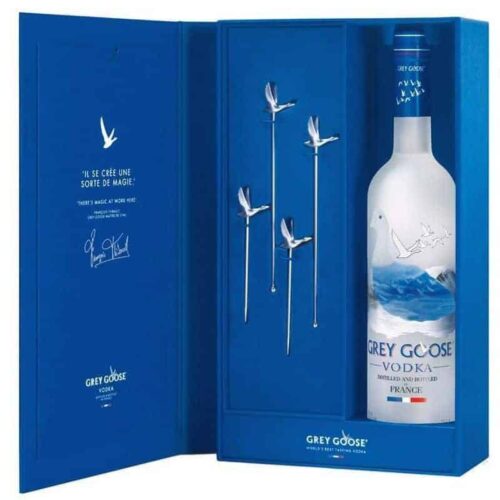Grey Goose Vodka Gift Box Cl 70