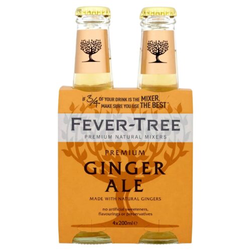 Fever Tree Ginger Ale (4X200ml)