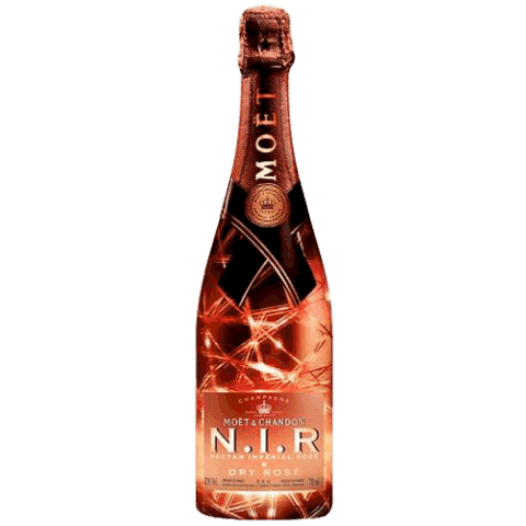Moët NIR Magnum Luminous Edition Nectar Imperial Dry Rose Champagne