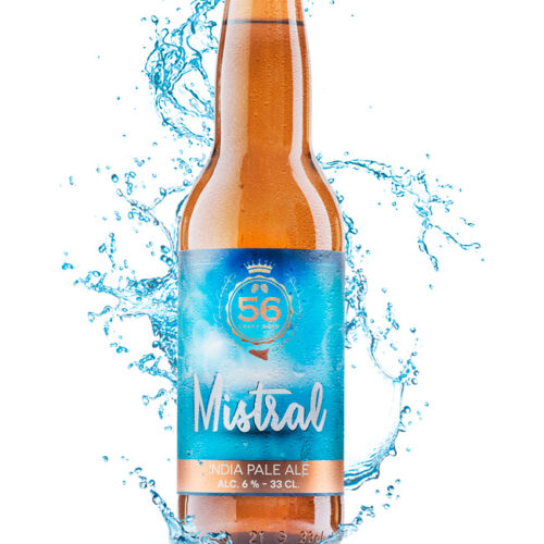 Mistral Indian Pale Ale 56 Craft Beer Cl 33 X 3 Bt