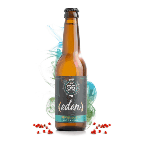 Eden Pepper Saison 56 Craft Beer Cl 33 X 3 Bt