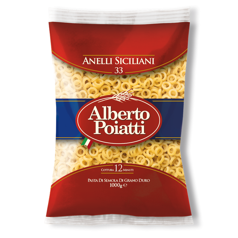 Pasta Poiatti Anelli Siciliani