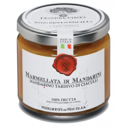 Frantoi Cutrera Marmelade De Mandarines Biologique 225g