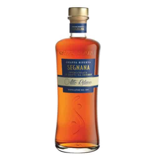 Grappa Segnana Riserva Alto Rilievo In Whiskyfässern Gereift Cl 70
