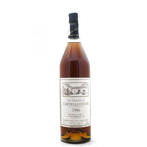 Bas Armagnac Dartigalongue 1986 Cl 70