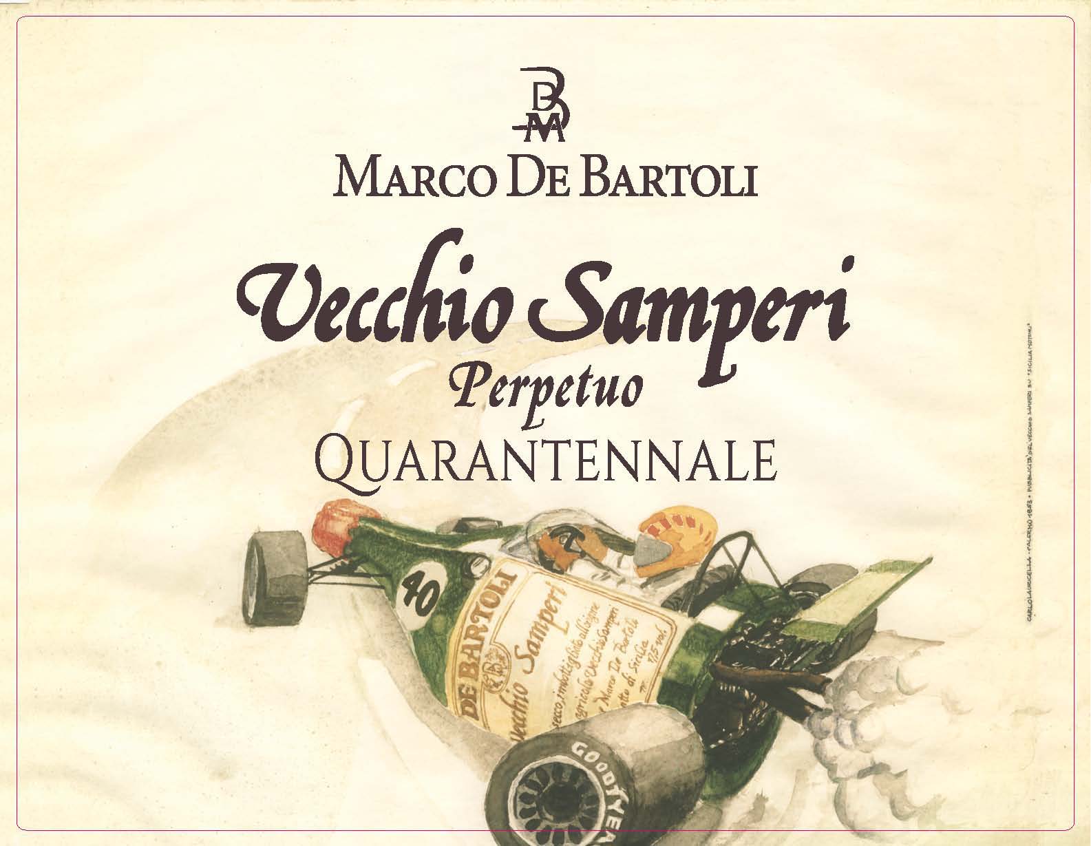 Vecchio Samperi Quarantennale Marco de Bartoli Vino Liquoroso