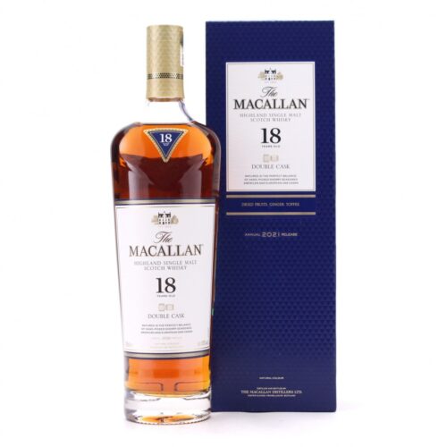 The Macallan 18 Years Old Double Cask Scotch Whisky Release 2021 Cl 70