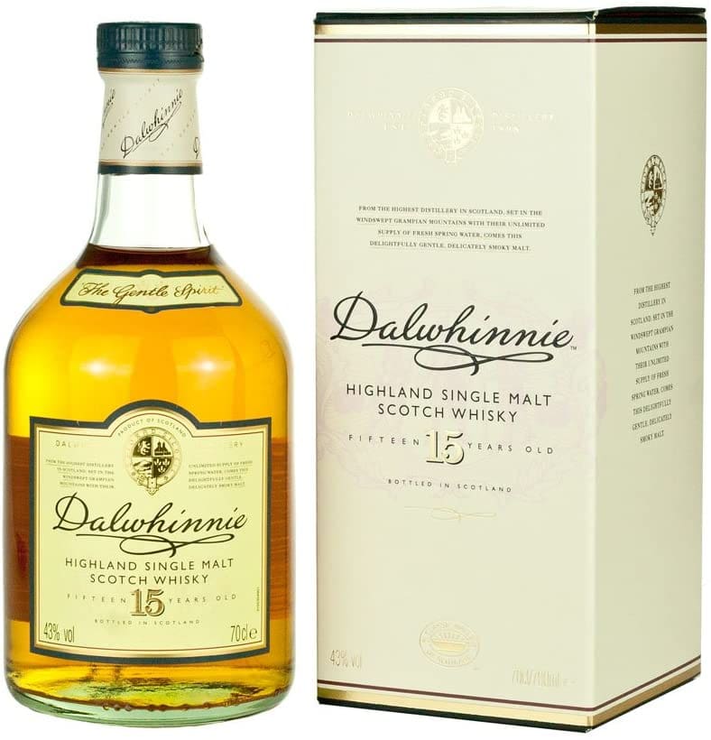 Dalwhinnie 15 Years Old Single Malt Scotch Whisky