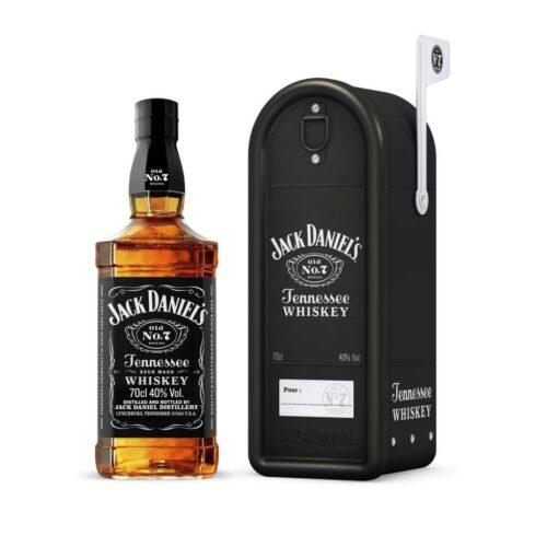 Jack Daniel’s Geschenkbox Limited Edition Briefkasten Tennessee Whiskey Cl 70