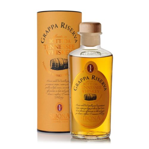 Grappa Sibona Riserva In Whiskey-Fässern Cl 50