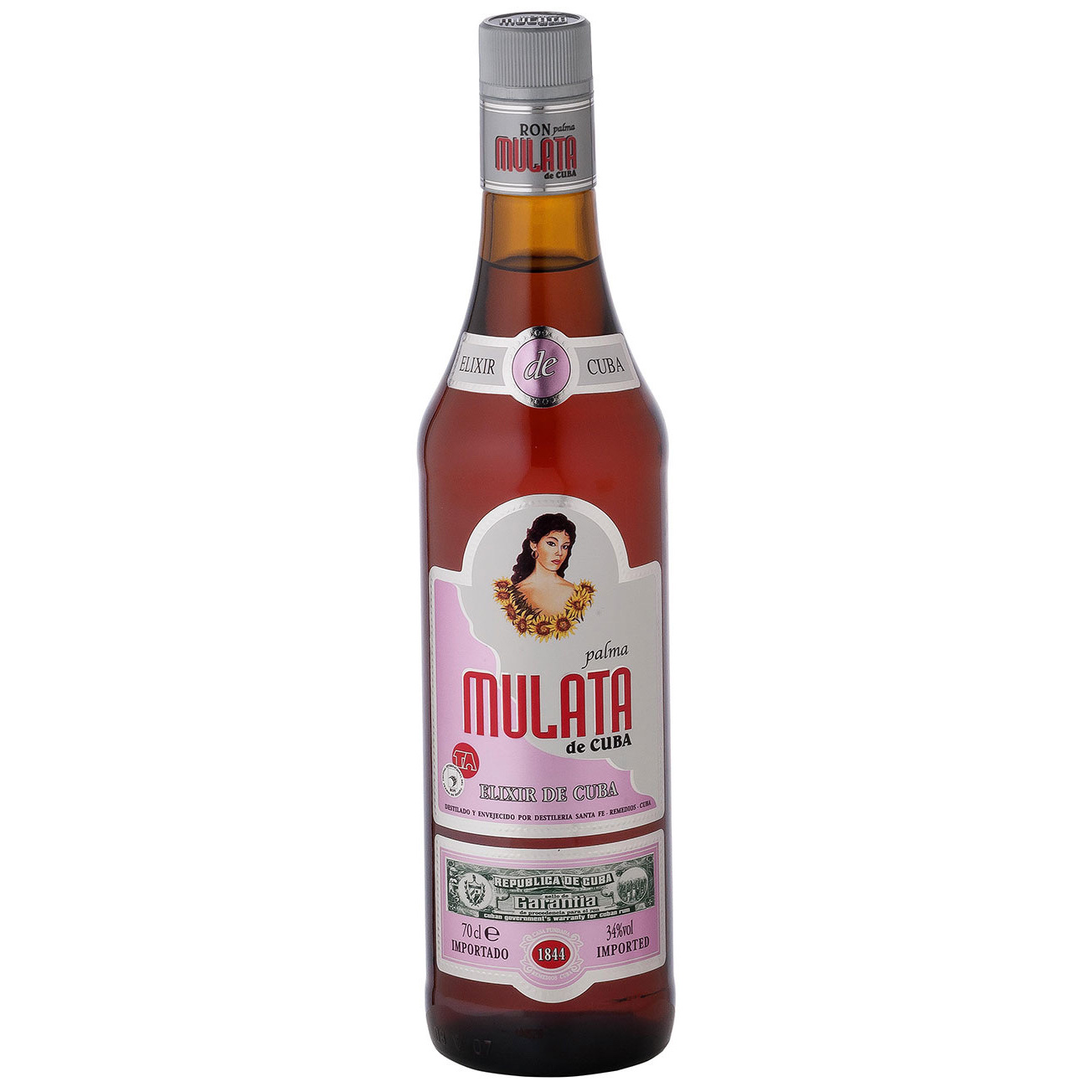 Mulata Elixir de Cuba Cl 70 34°