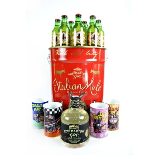 Italian Mule Party Box Gin Roby Marton Edition 2021 Cl 70
