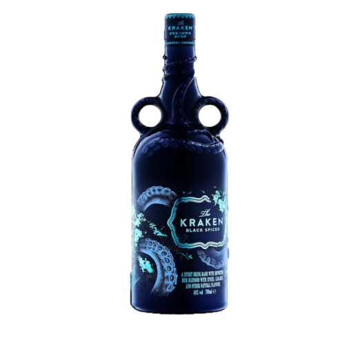 The Kraken Black Spiced Rum Unknown Deep Bioluminescence Edition Limitée 2021 Cl 70