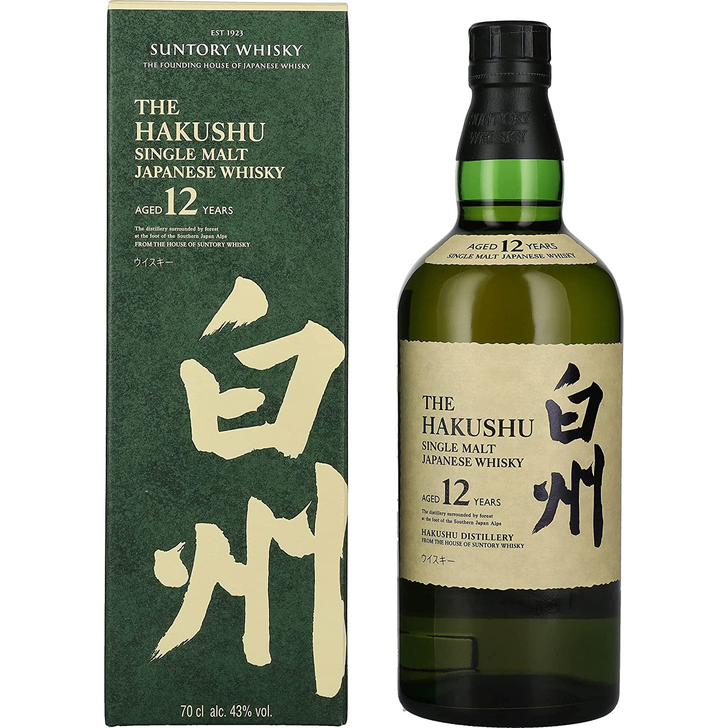 Suntory The Hakushu 12 YO Whisky cl 70