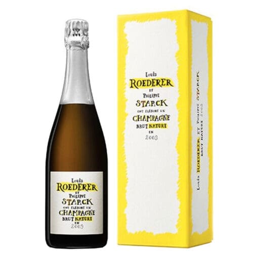 Louis Roederer Champagne Brut Nature 2015 Par Philippe Starck Cl 75